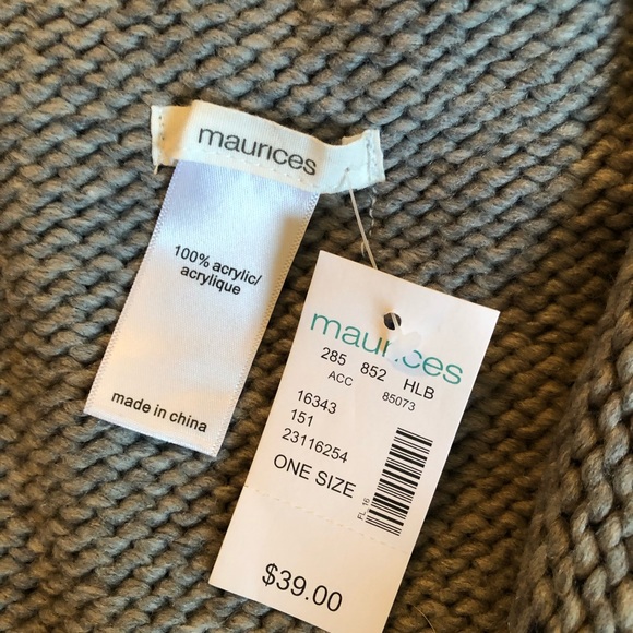 NWT Maurice’s Sweater Vest with Fringe - Picture 6 of 6